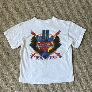 Hard Rock Cafe White Short Sleeve Tee